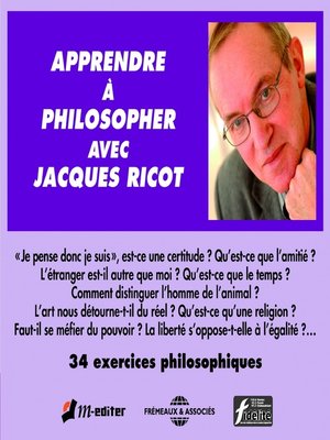 cover image of Apprendre à philosopher